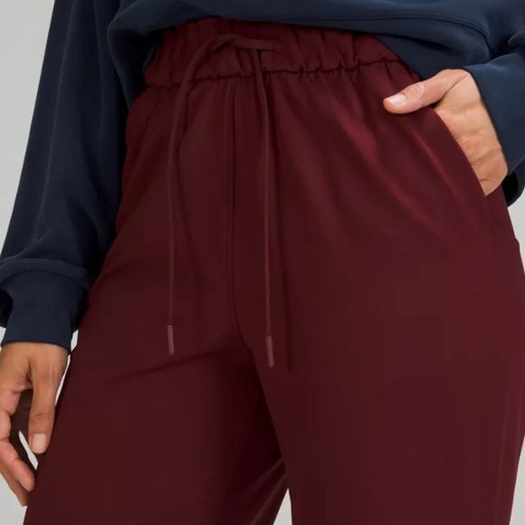 - Lululemon Keep Moving High Rise Full Length Pants Sz 8 - Picture 2 of 11